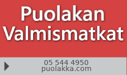 Linja-autoliikenne P. Puolakka Ky / Puolakan Valmismatkat logo